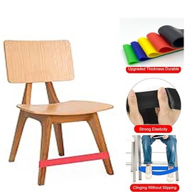 Wanfoou - Elastic Chair Sashes for Kids, Pack of 10 Kids Chair Sashes with Stirring Feet, Elastic Foot Bands for Classrooms, Elementary Chairs, Desks