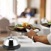 6 Pack Stainless Steel Reception Bell, YUENPUN Service Bell Counter,