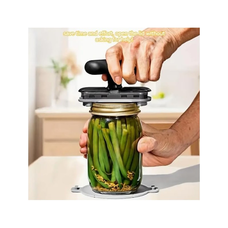 Easy Grip Jar Opener Tool - Effortless Jar Openers for