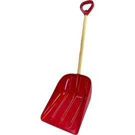 Bigfoot Poly Super Snow Scoop - Red - Extra Deep Snow Shovel - #12 Scoop
