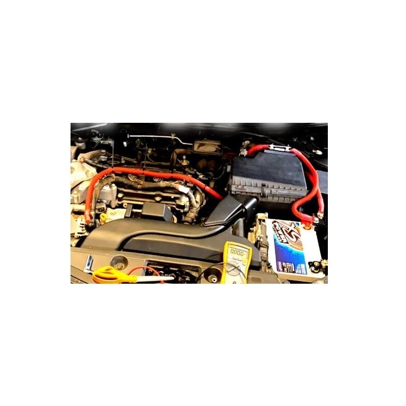 225FWY BIG 3 Upgraded 1/0 AWG Gauge Black Alternator Electrical