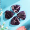 Artistone Amethyst Crystal Thumb Worry Stones Chakra Healing Crystals Stones