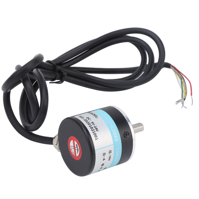 ABZ Encoder Incremental 3‑Phase Solid Shaft 6mm Motor Reducer Equipments