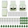 YINETTECH 2 Set 6-Way Waterproof Electrical Connector Plug HM 090