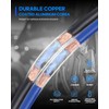 SAFEMATE Heavy Duty Jumper Cables, 2 Gauge 18 feet Automotive