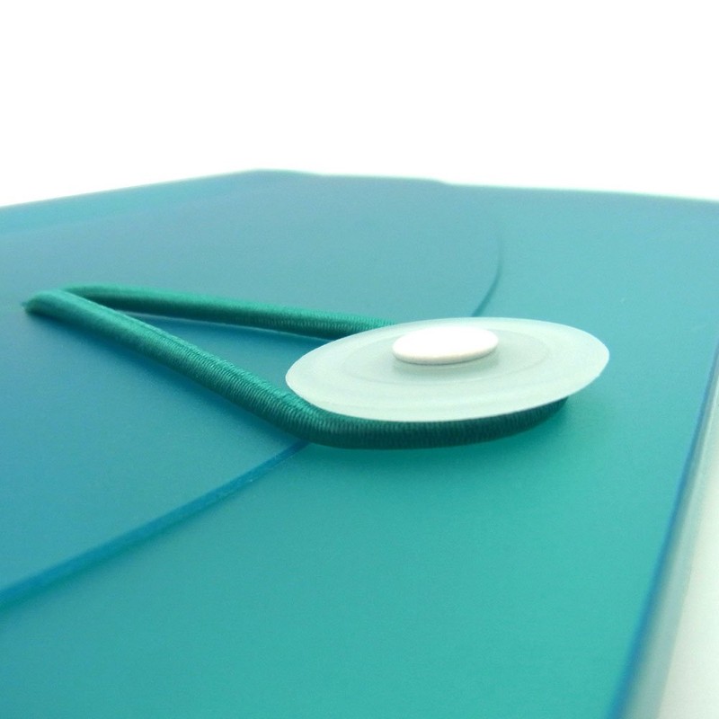 Sekisei Semac Document File Length 3 (A4 3-Fold) , lightgreen