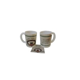 Cathedral Art Claddagh Mug and Coaster Set, Boxed, with Fabric Coaster, Drinkware and Accessories Set