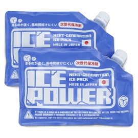ICEPOWER Cold Packs, Medium, Below Freezing Temperature, Long Time, Next Generation Ice Packs, Set of 2