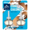 Glade PlugIns Scented Oil Air Freshener, Cool Coconut Limited Edition,