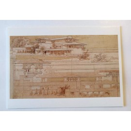 Frank Lloyd Wright Foundation Joseph Husser House 1899 Greeting Card & Enveope