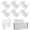 Plastic Drawer Guides, 8 Pcs Cabinet Drawer Slide Parts, Furniture