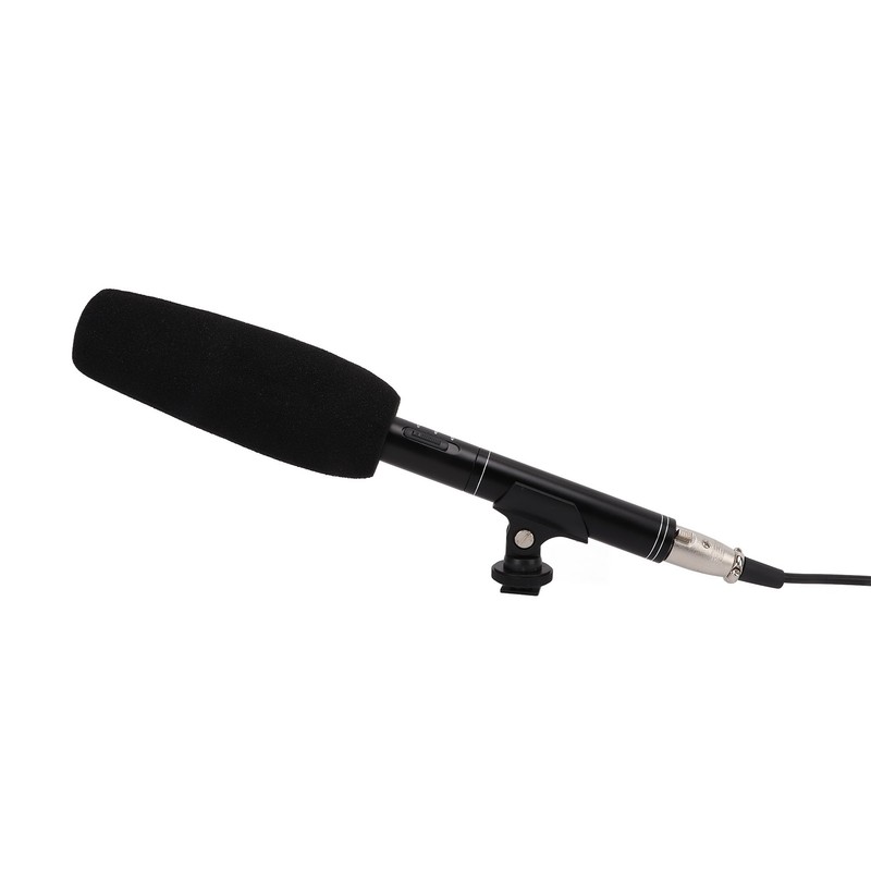 Interview Microphone Camera Condenser Mic High Sensitivity for Meeting Recording