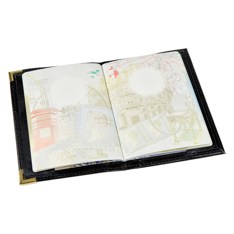 Esposti British Passport Holder - UK Passport Wallet - Non