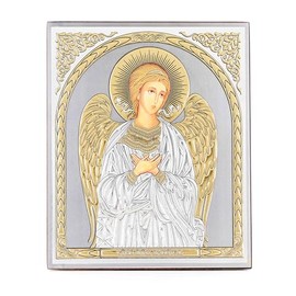NKlaus - Guardian Angel - Wooden Icon 15 x 18 cm Christian Orthodox - Religious Blessing 16568