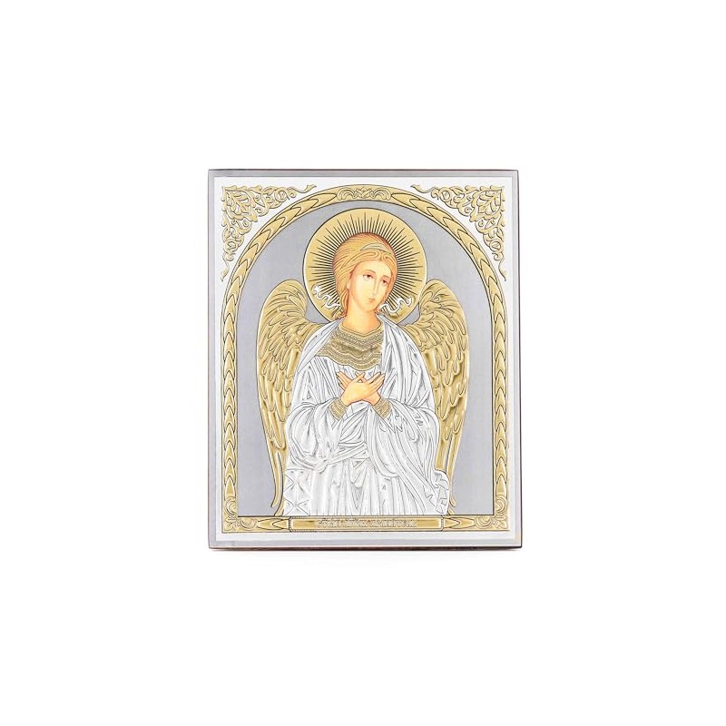 NKlaus - Guardian Angel - Wooden Icon 15 x 18