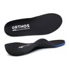 Orthos Footwear Orthotic Insoles - Full Leng Black - Fabric