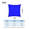FHJLOVENEEDS Set of 2 Royal Blue Throw Decorative Couch Pillow