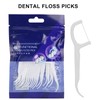 20pcs Professional Floss Picks Disposable Tooth Cleaning Floss Picks for
