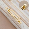 WJXFHTD 4PCS Art Decor Drawer Pulls, Chinese Hollow Gold Handle