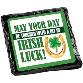 St. Patrick's Day - "Cookie Talk" Chocolate Covered Graham Cracker - 6 Piece