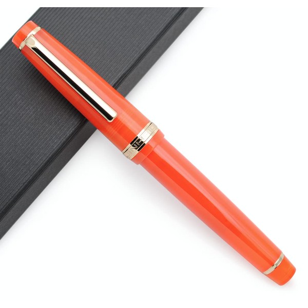 JINHAO 82 Celluloid Fountain Pen Acrylic Ink Pen with Ink