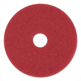 Premiere Pads PAD 4020 RED Floor Buffing Cleaning and Polishing Pad, Red (Case of 5)