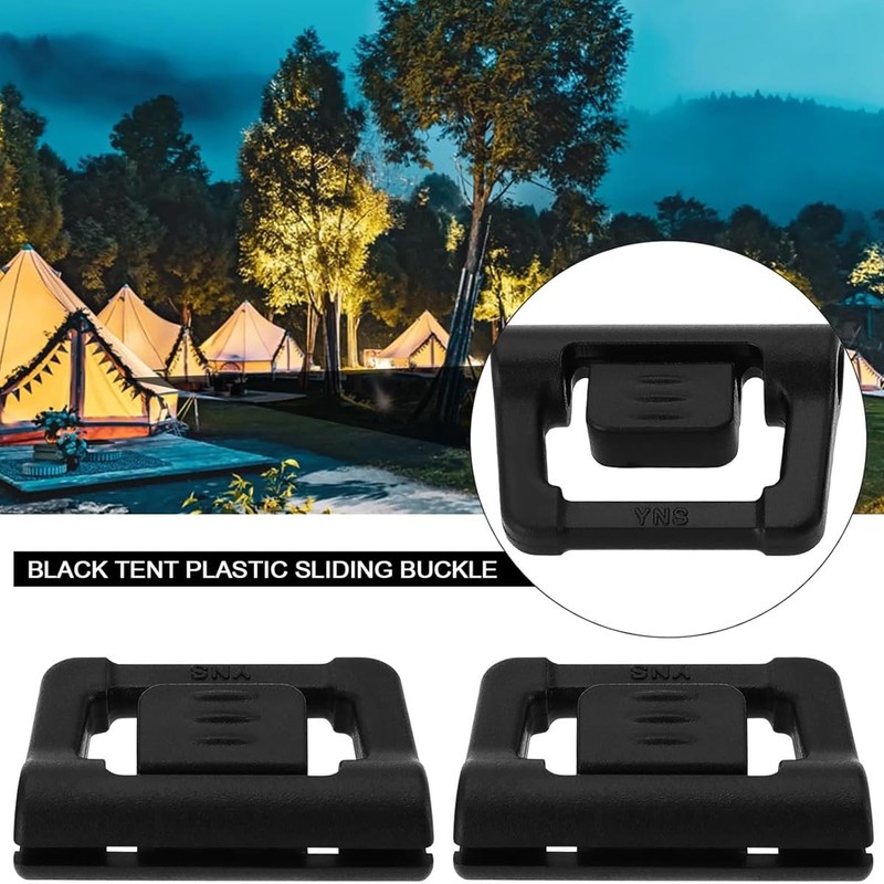 Ausi 30PCS Tent Poles Hooks Sky Hooks Plastic Aperture 4.8mm