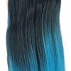Hair Mannequin Head Colorful Hair Braiding Practice Hairdressing Mannequin Head