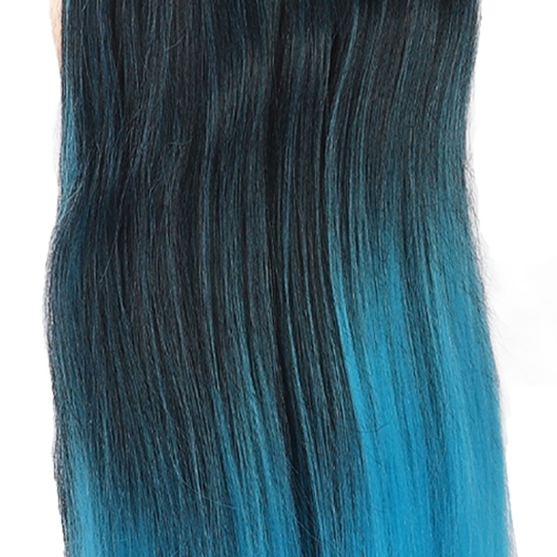 Hair Mannequin Head Colorful Hair Braiding Practice Hairdressing Mannequin Head