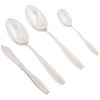 Gorham Tulip Frosted Stainless Flatware 4-Piece Serving Set