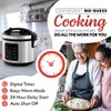 Gourmia Rice Cooker – 3 Qt Capacity, 12 Cup Cooked,