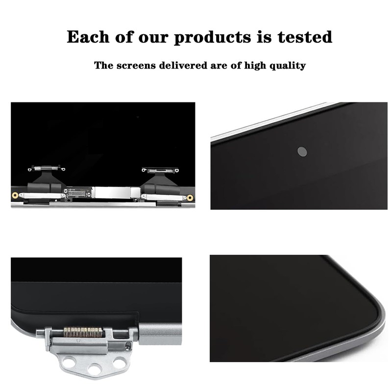 LpartsXpert 13.3" A2338 Laptop LCD Screen Full Replacement Assembly,for Replacement