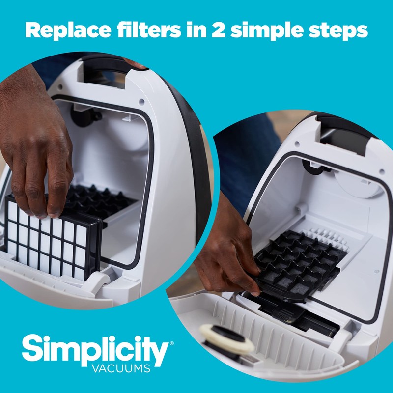 Simplicity Vacuums Genuine SF-I4.3 Filter Set with HEPA Media for