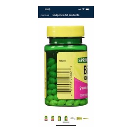 Biotina 1,000mcg (150 Sofgels) Cabello Hermoso, Uñas Y Piel Sabor Sn