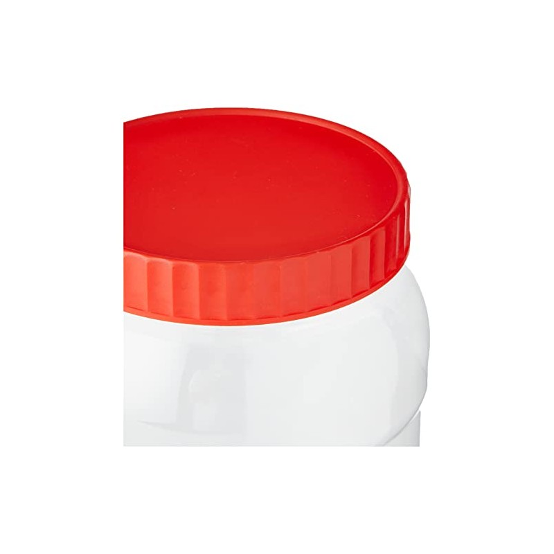 Sunpet J2000 Food Storage Canisters, Plastic, Red, 2000 ml, Pack