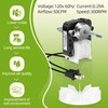2 Pack Universal Bathroom Vent Exhaust Fan Motor SM550 Replacement
