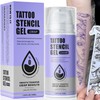 Usiriy Tattoo Stencil Transfer Gel 3.38oz, Long-Lasting Smudge-Proof Clear