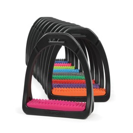 Shires Compositi Premium Profile Stirrups Black Adults