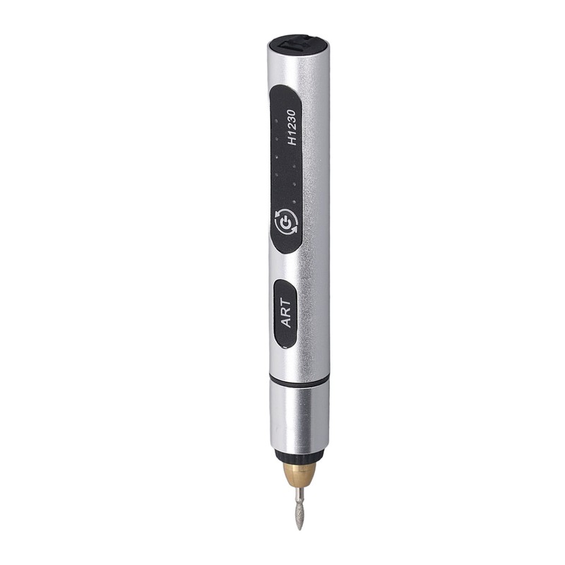 Mini Grinder Pen Rechargeable CW CCW 3 Speeds Electric Rotary