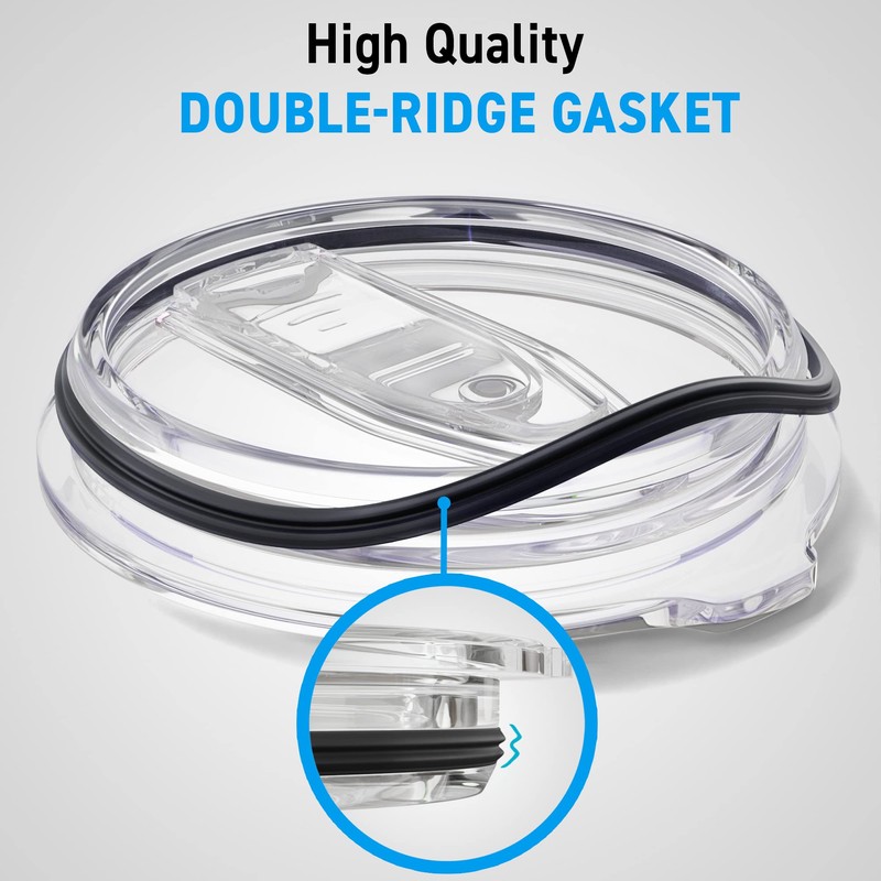 3 Pack - 30 oz Replacement Rubber Lid Ring, 3.7