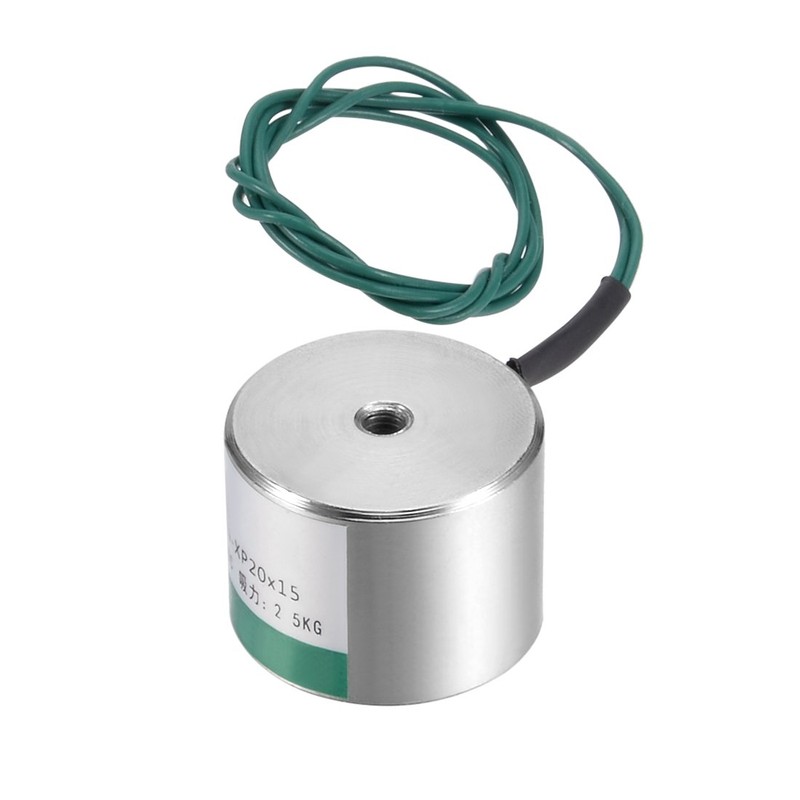 sourcing map DC12V 25N Force Eelectric Lifting Magnet Solenoid Lift
