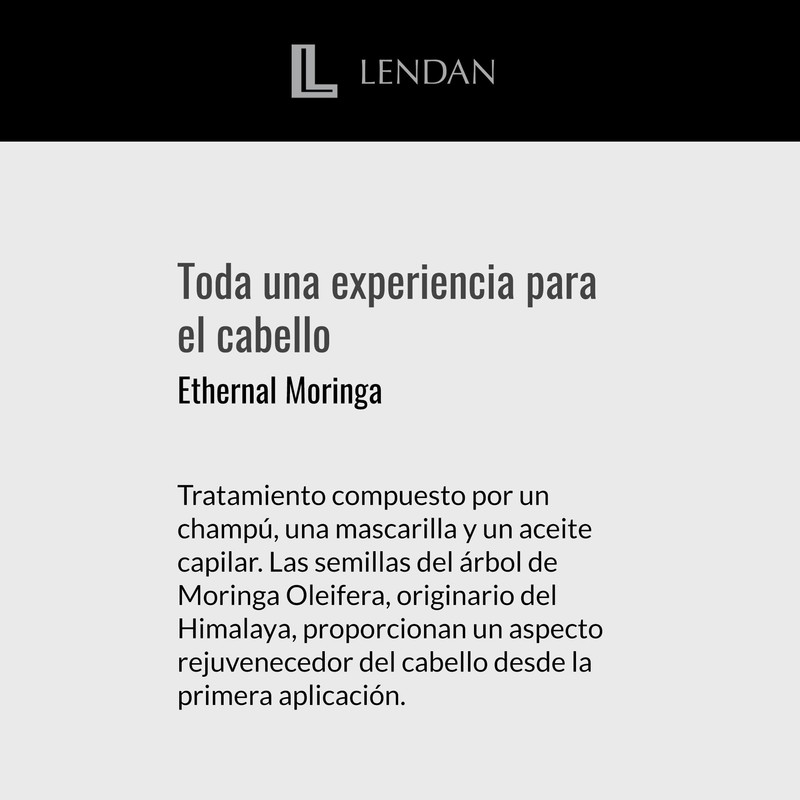 lendan LD Oil Essences E. Moringa Oil Capilar – 100