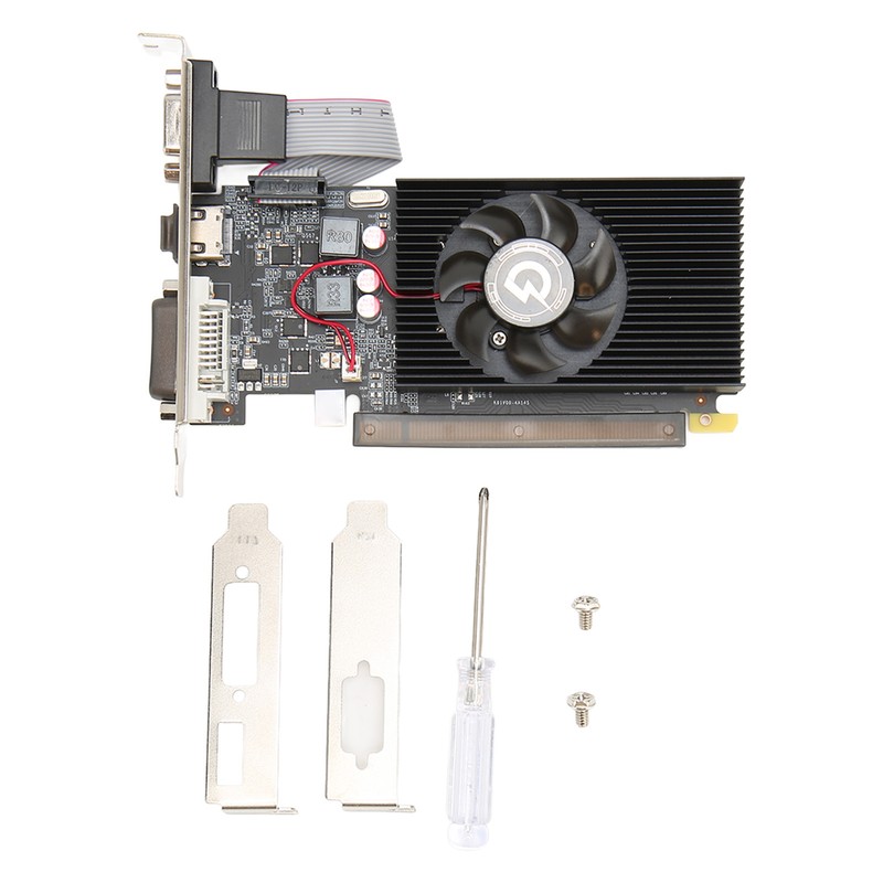Gaming Graphics Card 4GB 64Bit GDDR3 954MHz GPU Clock PCI