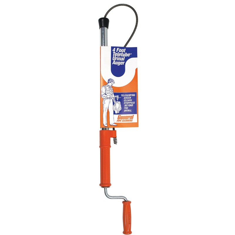 General Wire Spring Pipe Cleaners TU4 Telescoping Urinal Auger