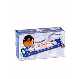 MIK Funshopping Nagchampa 89018020010230 Satya Sai Baba R?ucherst?bchen, 12 boxes * 12 sticks: 144 stick, 15g*12 boxes=180g, schwarz, 1 x 1 x 1 cm