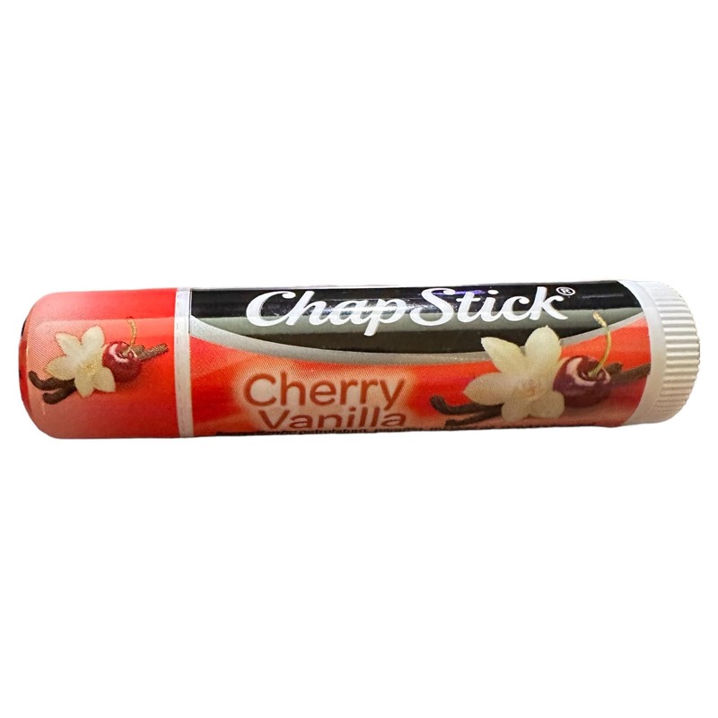 ChapStick Cherry Vanilla Flavored Skin Protectant Lip Balm - Great