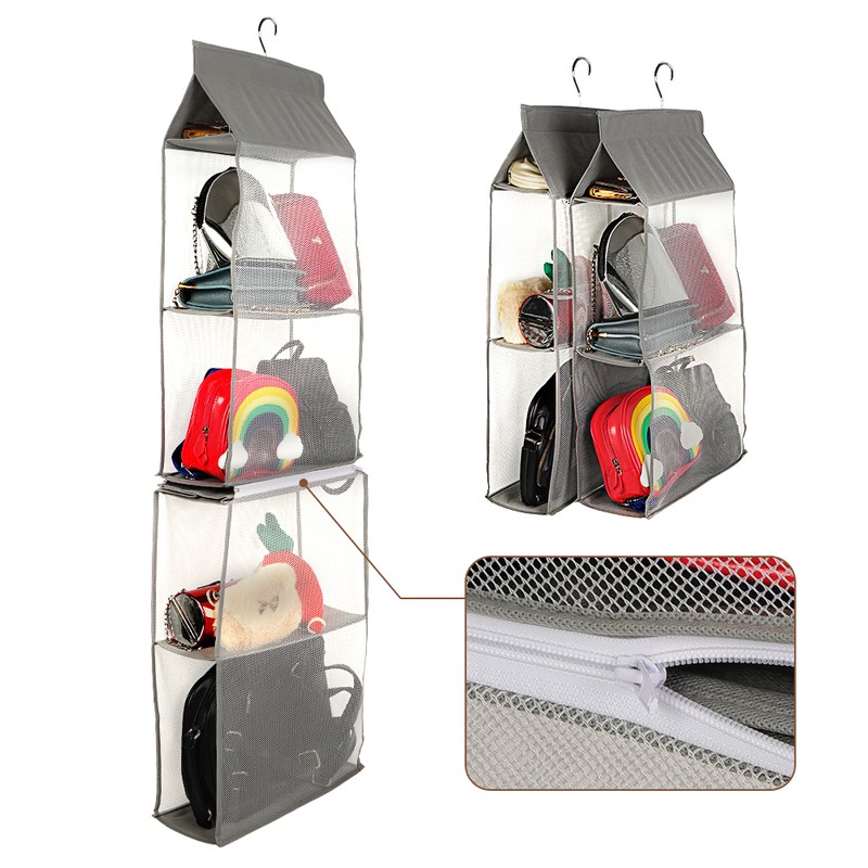 Storage Bag Organizer Hanging Bags Storage Closet for Bags Storage