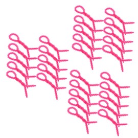 TOVINANNA 30pcs Spiral Hair Curlers Perm Rods for Women Lightweight Hair Rollers for Waves and Curls Compact for Home and Travel Use