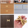 NUOBESTY Cabinet Handle, 2pcs Dresser Pulls Bowknot Cabinet Knobs Bow