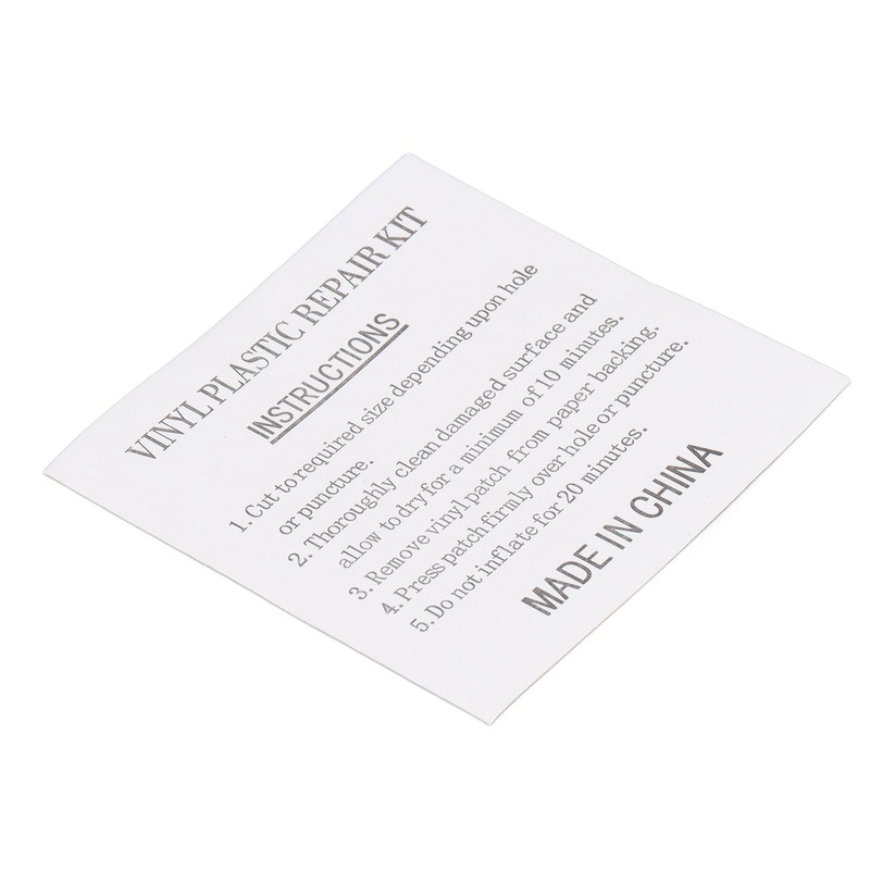 50Pcs Swimming Pool Transparent Repair Sticker Self Adhesive Repair Patch